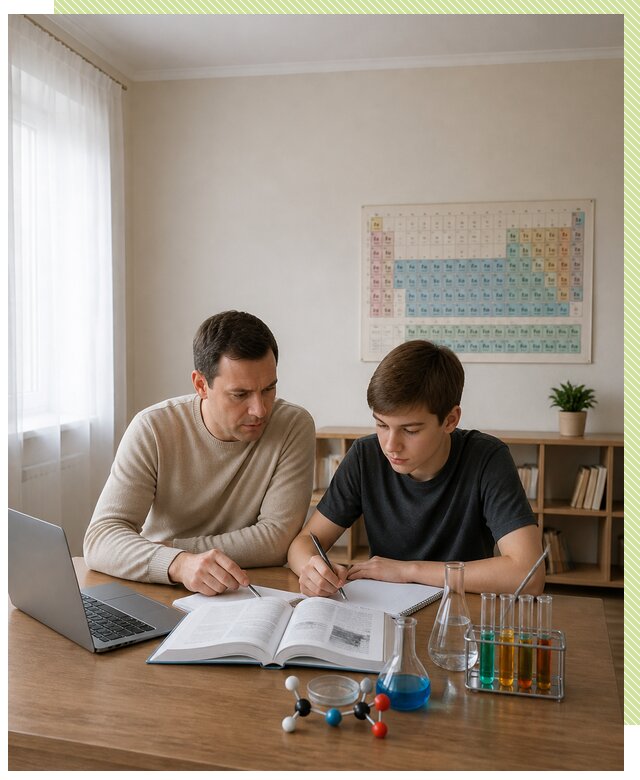 Репетитор по химии 8 класс в Нальчике по цене от 1244 р. | Репетитор-Нль